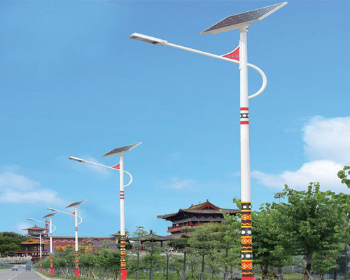 吉木乃民族特色路灯