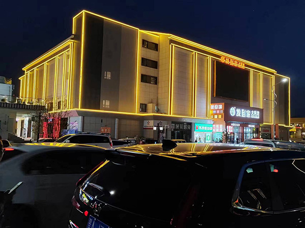 吉木乃楼体亮化