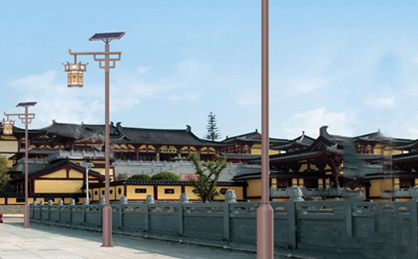 抗风型吉木乃太阳能路灯：保障稳定照明不受风害